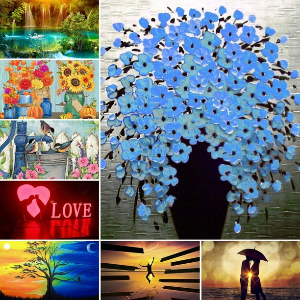 5D Diamond Painting Embroidery Cross Craft Stitch Arts Kit Mural Home Decor